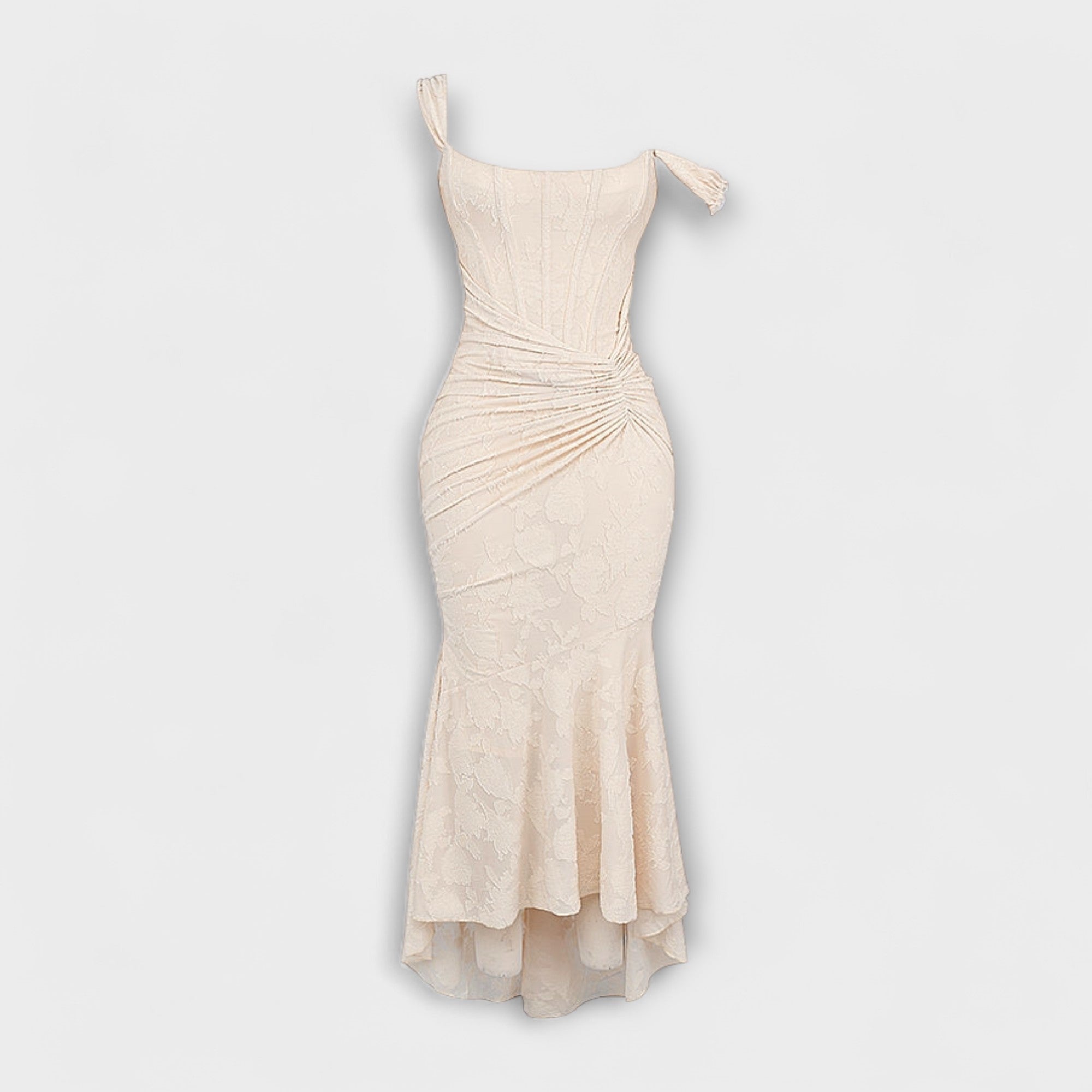 Renske – Long Dress with Elegant and Refined Corset