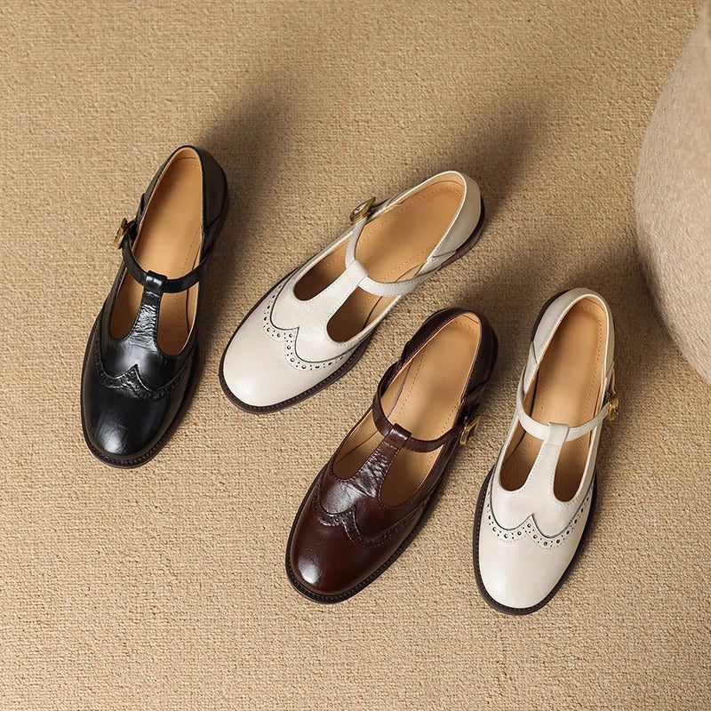 Sarah | Classic Mary Jane Footwear