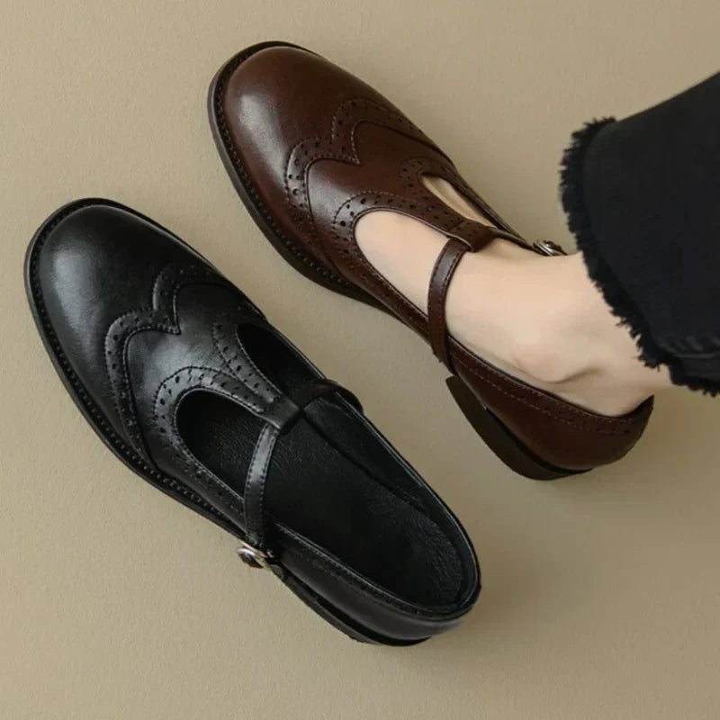 Chloe | Chic T-Strap Mary Jane Shoes