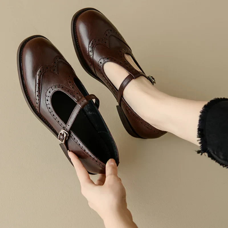Chloe | Chic T-Strap Mary Jane Shoes