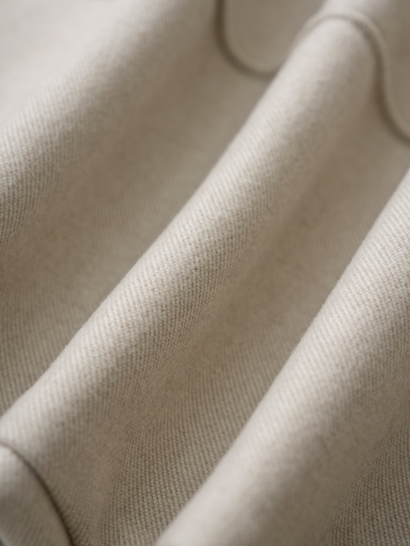 Beige Natural Waisted Casual Pants