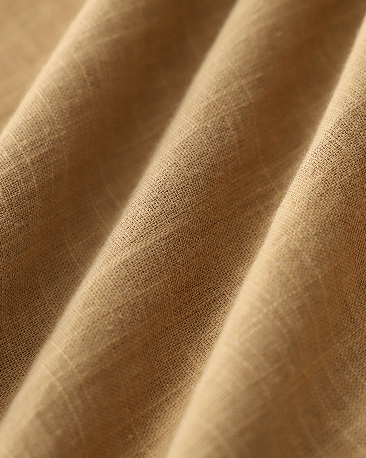 Brown Elastic Waist Pocket Straight Pants