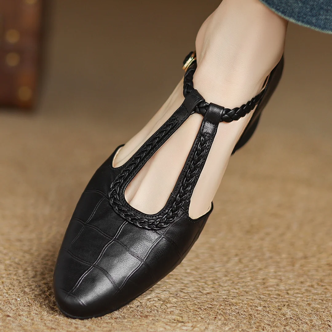 Kepa | Leather Mary Jane Shoes