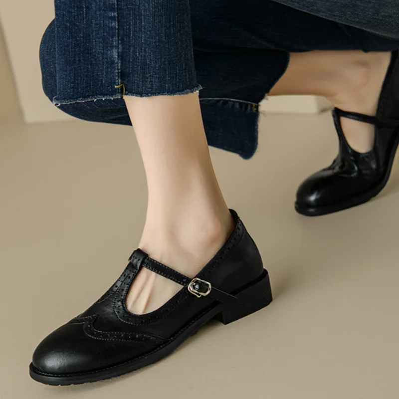 Chloe | Chic T-Strap Mary Jane Shoes