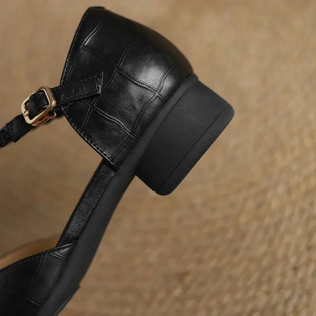 Kepa | Leather Mary Jane Shoes