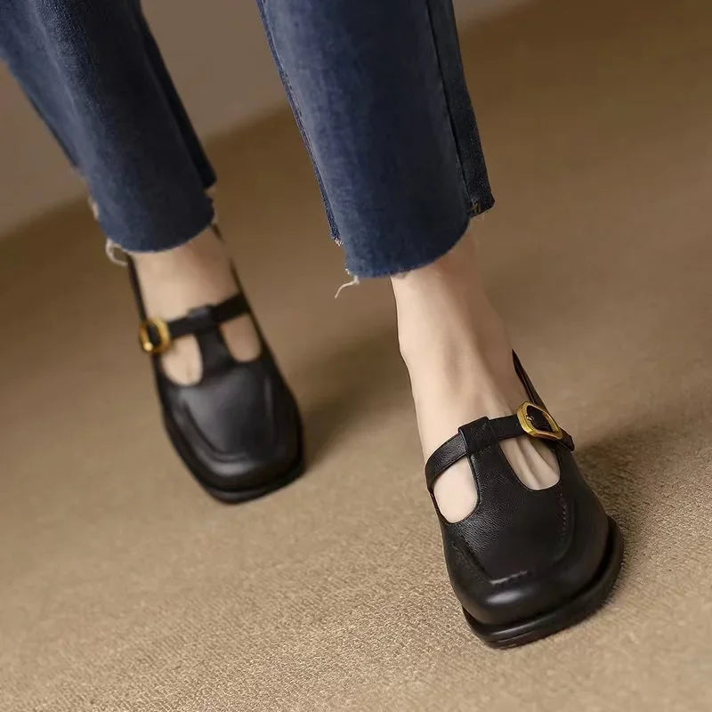 Ysolenne T-Strap Sandal